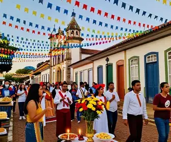 Celebração da Festa de São Benedito em Cuiabá: Tradição e Fé Celebração da Festa de São Benedito em Cuiabá: Tradição e Fé