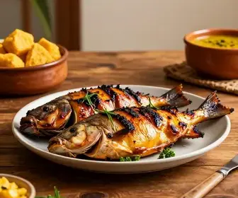 Os Deliciosos Sabores do Pacu Assado e da Ventrecha de Pacu na Culinária Cuiabana